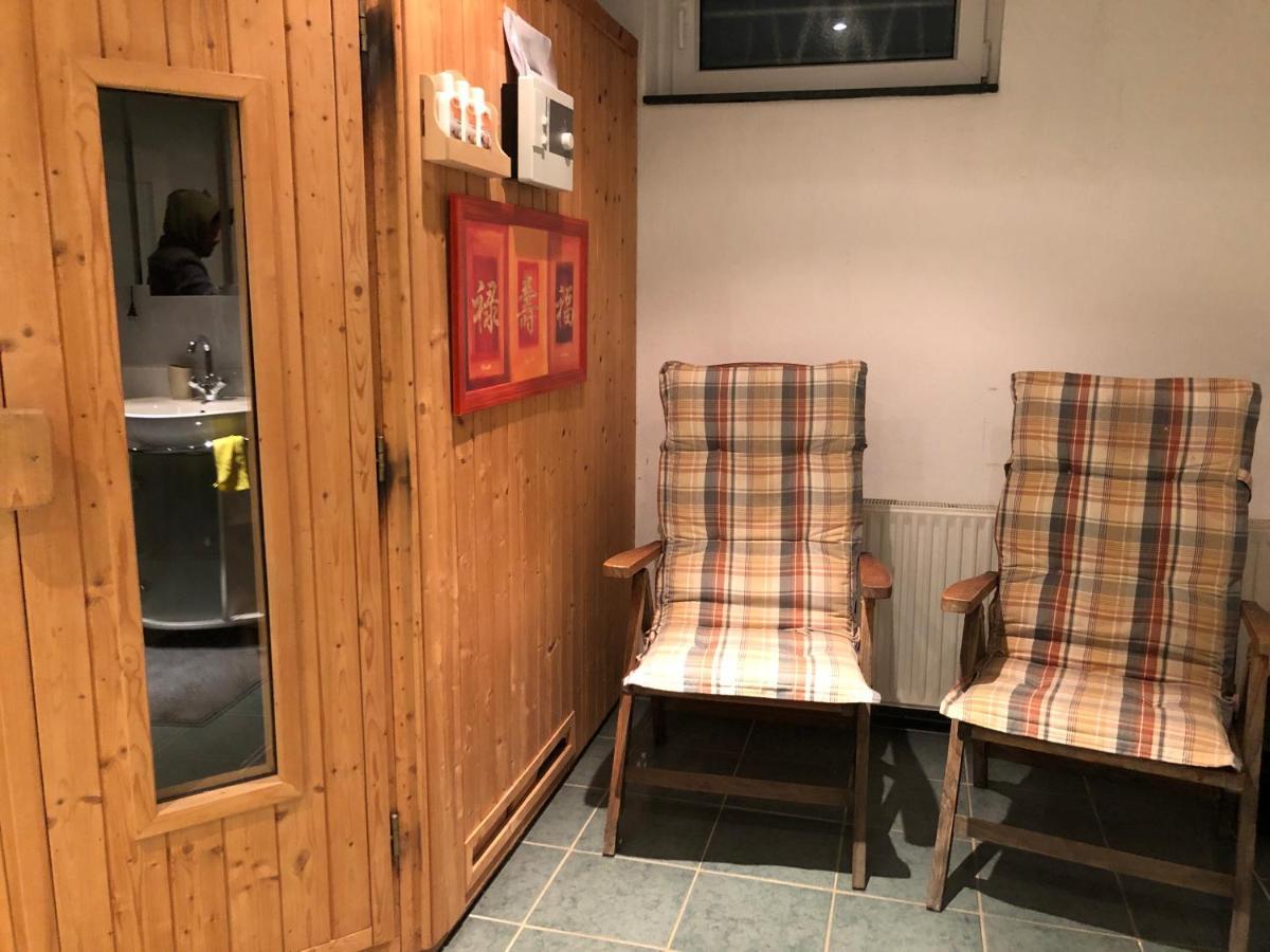 Ferienwohnung Nationalpark Eifel Nideggen Sauna ภายนอก รูปภาพ